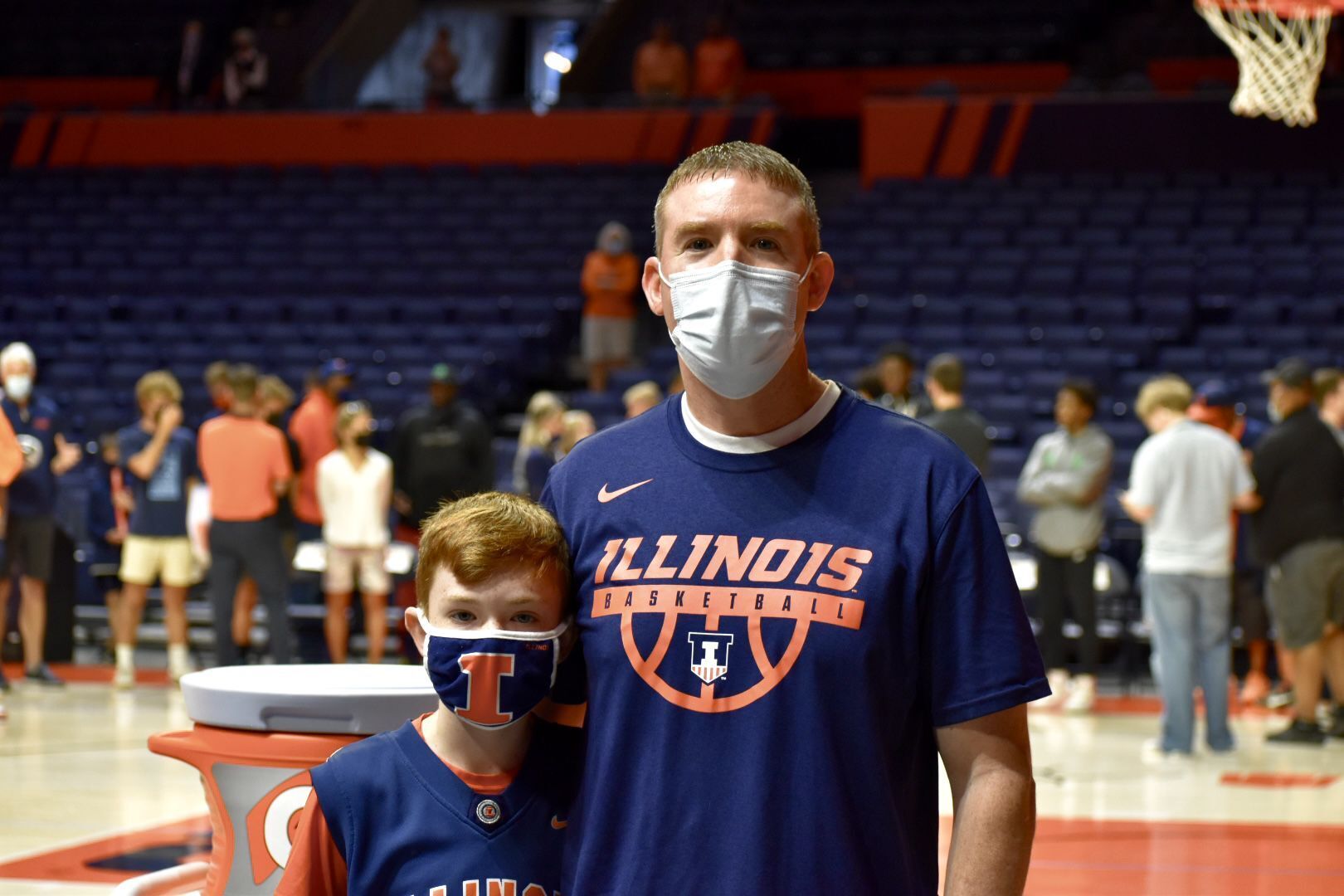 Illinois men's basketball open practice